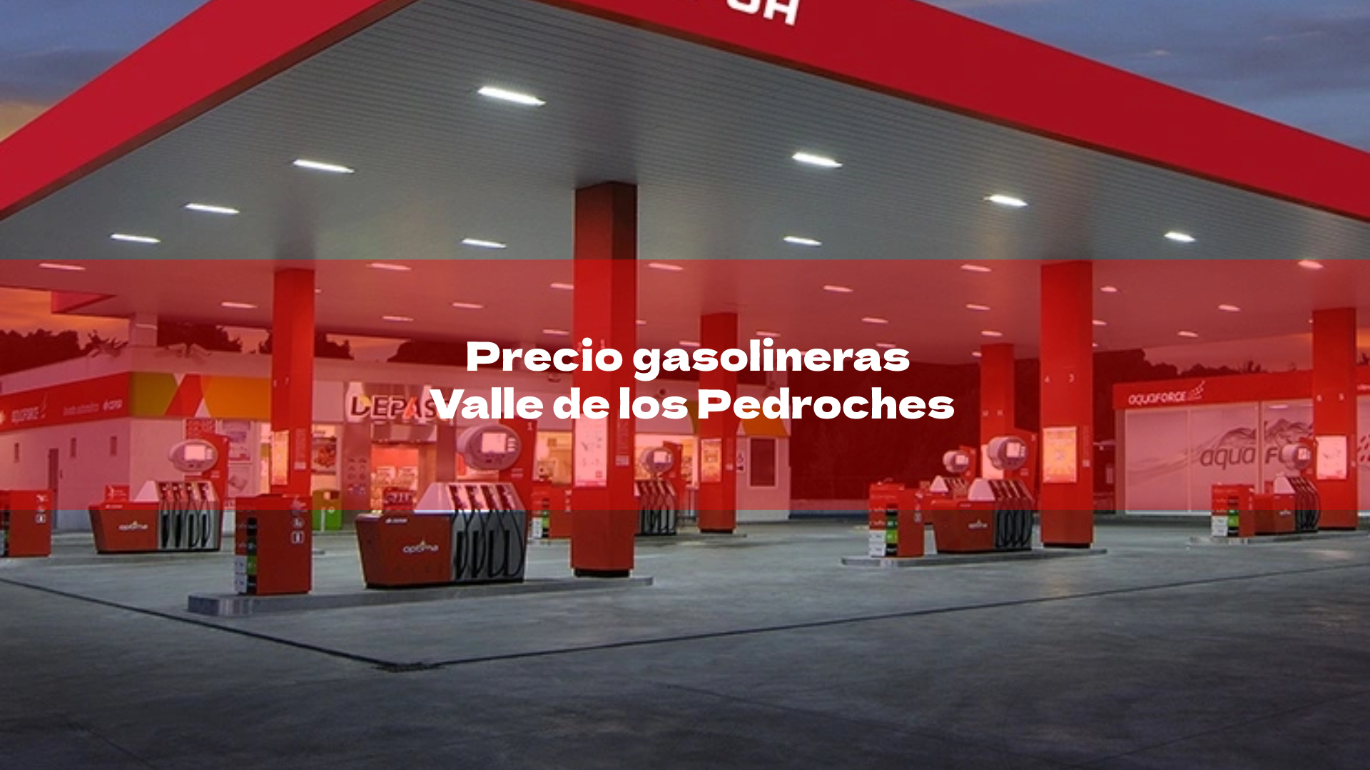 Conoce en tiempo real los precios de gasolineras en el valle con la nueva sección